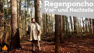 Regenponcho - Vorteile und Nachteile #BushcraftBasiswissen #BudgetBushcraft