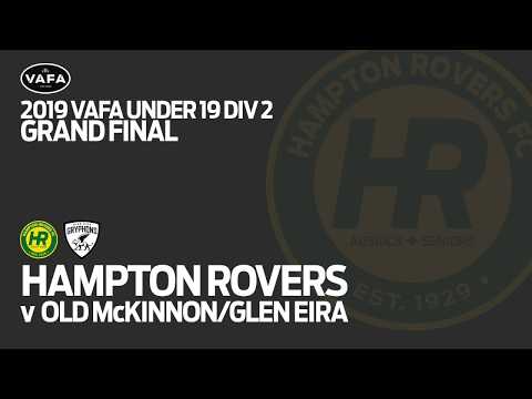 2019 VAFA U19 Grand Final - Hampton Rovers v Glen Eira