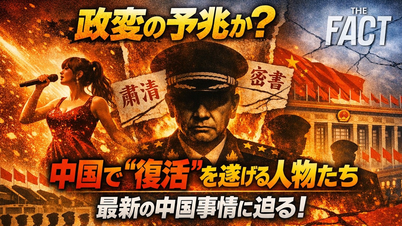 政変の予兆か？中国で“復活”を遂げる人物たち―最新の中国事情に迫る！～シリーズ「中国は今」（ゲスト：澁谷司氏）【ザ・ファクト】