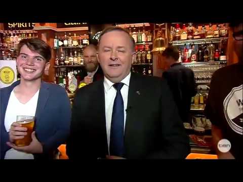 The Project - Albo Ale Launches in Canberra