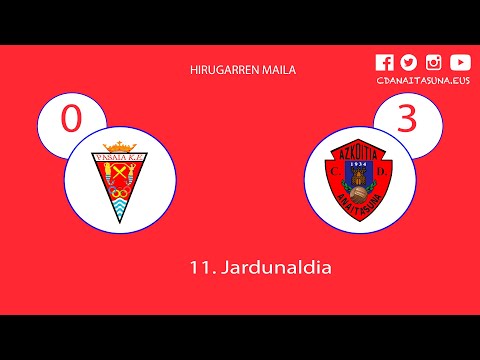 Pasaia 0-3 Anaitasuna (11.Jardunaldia)