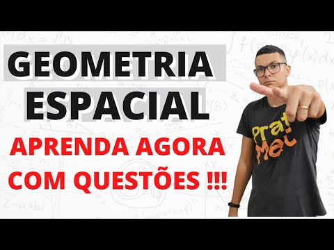 MEGA REVISÃO DE GEOMETRIA ESPACIAL !! 14 QUESTÕES RESOLVIDAS