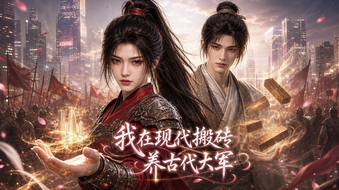 【一口氣看完】《我在現代搬磚養古代大軍》  搬磚女主高能上線：這邊砌牆，那邊發兵，現代科技吊打十