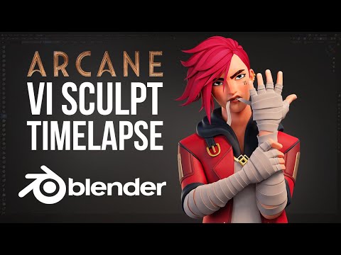 VI Arcane Modeling in Blender
