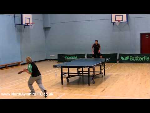 Table Tennis - Martin Johnson - 8 Years old [HD]