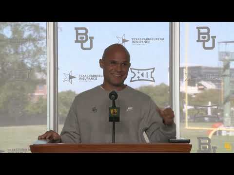 Baylor Football: Dave Aranda Press Conference (October 16, 2023)