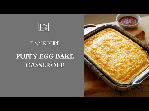 Beth's Classic Puffy Egg Bake Casserole (#Shorts)