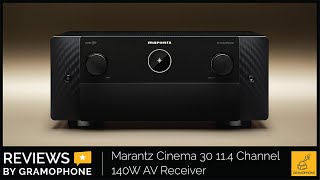 Video thumbnail for Marantz' Best A/V Receiver Ever, Cinema 30 | Gramophone by GRAMOPHONE