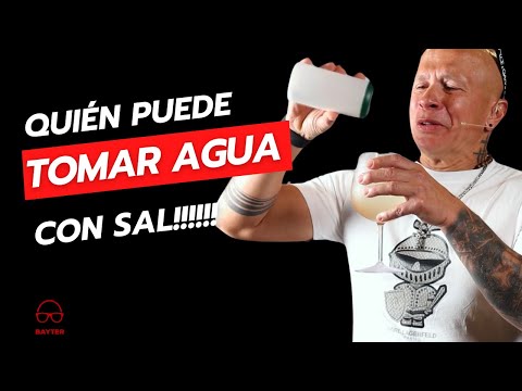 Quiénes pueden tomar agua con sal - Doctor Bayter