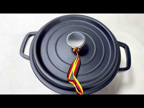 21*9.5cm 2.4L cast iron pot