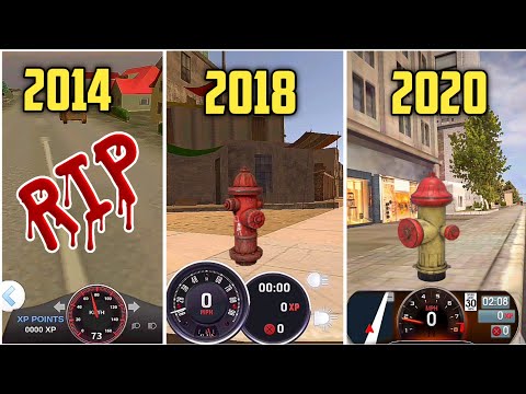OVILEX : Evolution Of Fire Hydrant Logics In All Driving School Games (2014 - 2020) Android & iOS