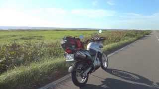 preview picture of video '北の果まで・・・北海道オロロンライン　I travel in North Hokkaido, Japan on a motorcycle.'