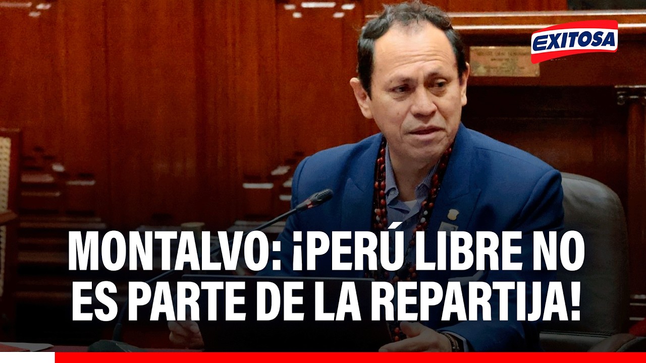 🔴🔵 Perú Libre "no está dentro de la repartija", asegura Segundo Montalvo: "Marcamos la diferencia"