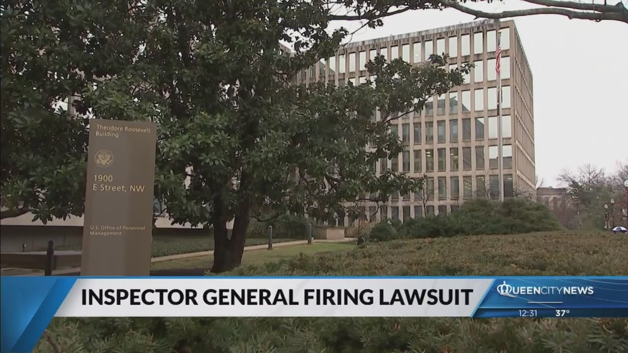 Eight government watchdogs are suing over their firings