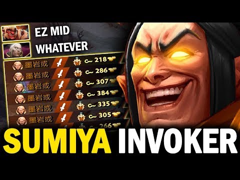 SUMIYA INVOKER TRY HARD RANK 300 VS TROLL WARLORD MID | DON'T LET SUMIYA GET AGHNIM'S SCEPTER