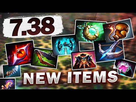 Dota 2 NEW 7.38 PATCH - All New Items (+ Neutral Artifacts)