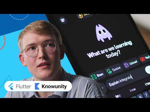 Video Thumbnail: Why Knowunity chose to ship their AI learning app with Flutter