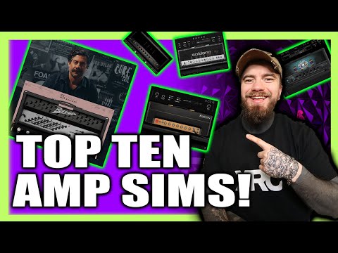 TOP TEN AMP SIMS FOR METAL! (2025)