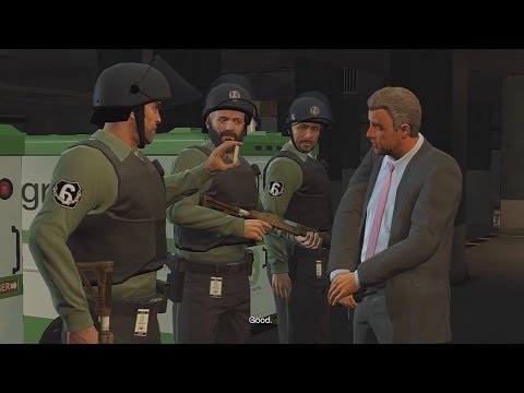 GTA 5 - Gameplay Walkthrough Part 34 - The Big Score (Grand Theft Auto V)