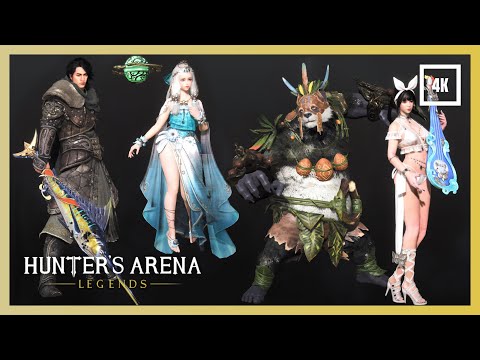 Hunter's Arena: Legend - All Character Outfits & Weapons - PS5 Gameplay [4K/60fps]