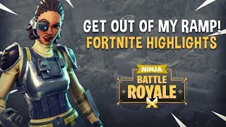 Get Out Of My Ramp!! - Fortnite Battle Royale Highlights - Ninja