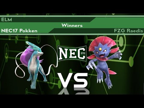 NEC17 Pokken Pools - [Winners] ELM vs FZG Raedis
