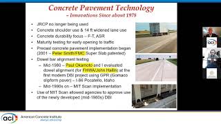 40 Years of Concrete Pavement Innovations