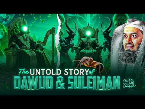 The Mind-Blowing Story of Prophet Dawud (David) & Suleiman (Solomon) You NEED to Know! | Mufti Menk