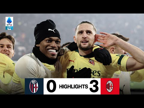 Loftus-Cheek, Nkunku & Rabiot for the win | Bologna 0-3 AC Milan | Serie A Highlights