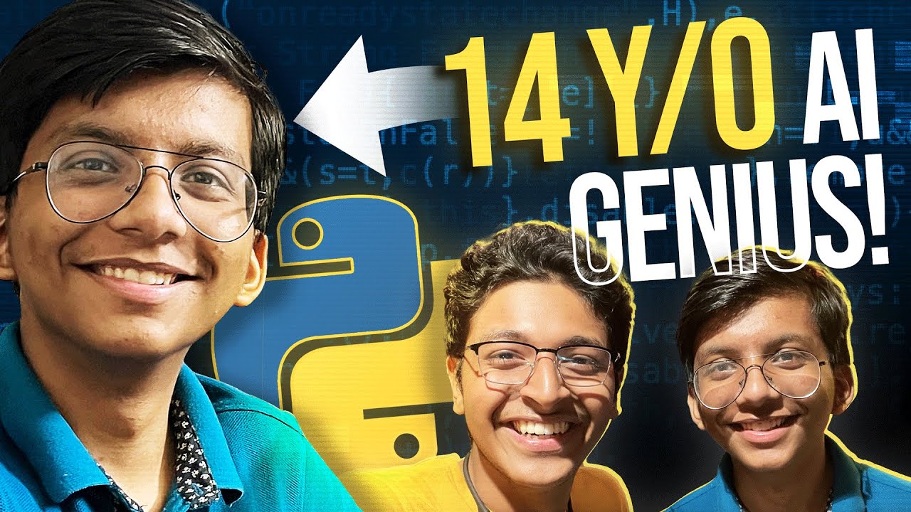14 Year Old Prodigy Coder Says IIT Bombay is His Backup?!😱