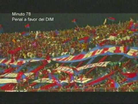 "Dim vs equidad - Cantos de la Rexixtenxia" Barra: Rexixtenxia Norte • Club: Independiente Medellín