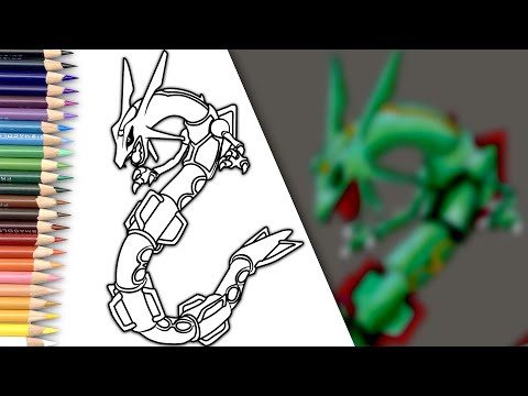 Pokemon RAYQUAZA Coloring Page | Jumbo - One Day [NCS Release]