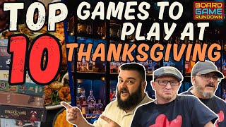 Top 10 Games We're Playing At Thanksgiving | WHISKEY WEDNESDAY LIVE @ 8!