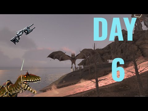 Fighting To Claim A Pearl Cave- ARK