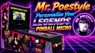 Mr. Poestyle Personalize Your Legends Pinball Micro 