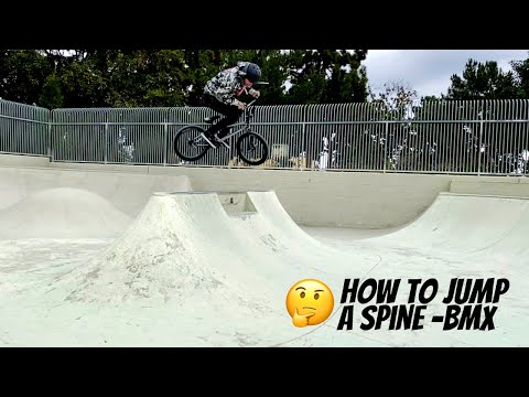 How To Jump A Spine Ramp On A BMX For Beginners
