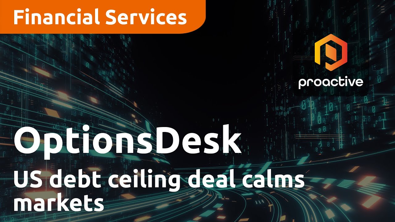 US debt ceiling deal calms markets - OptionsDesk