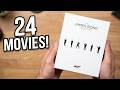 Unboxing THE JAMES BOND COLLECTION Blu Ray All 24 Films Bonus Content