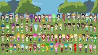 Kids choir in Vyond May 9, 2016