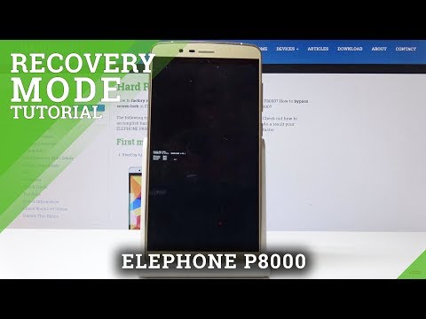 How to Enter Recovery Mode in ELEPHONE P8000 - Hidden Recovery Menu