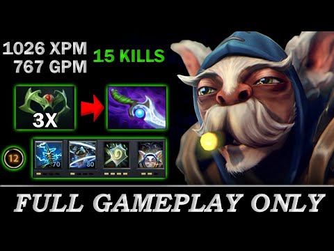 1K XPPM Ransack Build, 3 Wraithband to Diffusal - Full Gameplay Meepo #205