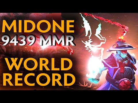 MidOne 9439 MMR HIGHEST MMR EVER IN HISTORY OF DOTA 2