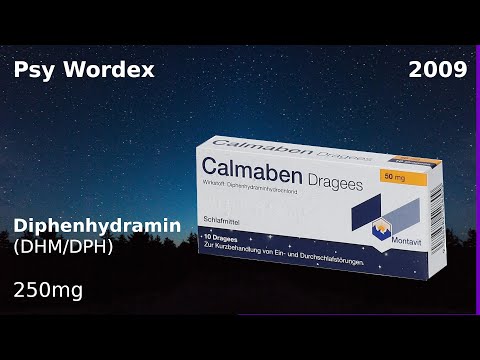 Tripbericht: Diphenhydramin (DHM/DPH) 250mg