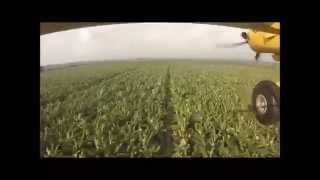 preview picture of video 'Air Tractor 402 Crop Dusting Go Pro'