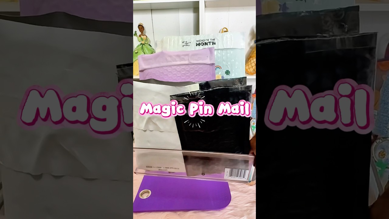 Magic Disney Pin Mail and Merch ✨ #disneypins #disneypintrading