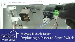 How to Replace a Maytag Electric Dryer Push-to-Start Switch