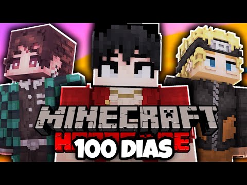 I SURVIVED 100 DAYS IN THE ADDON OF ALL ANIMES IN MINECRAFT!  - THE FILM