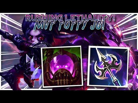 Master Poppy Jungle - Dirk Rush Is Actually Good. Tank Assassin Hammer