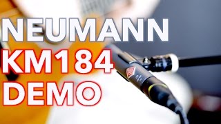 Video thumbnail for Neumann KM184 Stereo Acoustic Guitar Demo by Sean Daniel