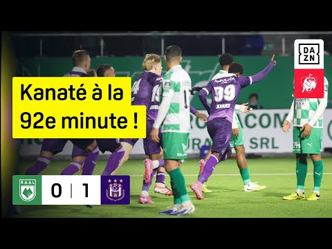 Le RSC Anderlecht brise le mur de La Louvière. 💥🧱 #RALAND